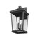 Z-Lite Beacon 4 Light Outdoor Wall Sconce, Black & Clear Beveled 568XXL-BK - alternate 5